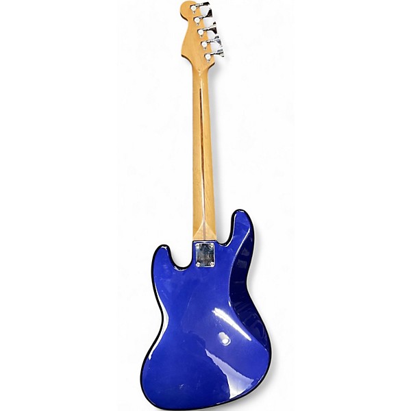 Used Fender Standard Jazz Bass V 5 String Midnight Blue Electric Bass Guitar