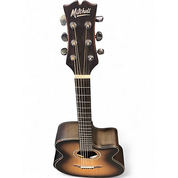 Used Mitchell T413CEBST 2 Color Sunburst Acoustic Guitar