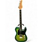 Used Schecter Guitar Research Diamond Series PT Trans Green Solid Body Electric Guitar thumbnail