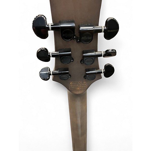 Used Schecter Guitar Research Omen 6 Charcoal Solid Body Electric Guitar
