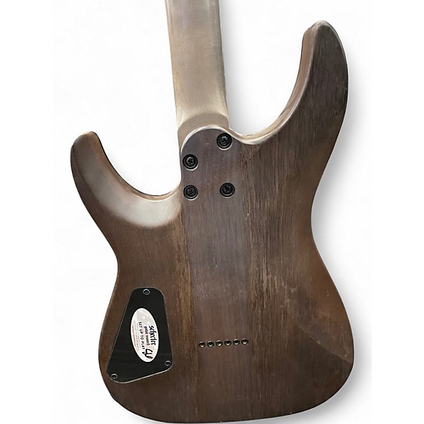 Used Schecter Guitar Research Omen 6 Charcoal Solid Body Electric Guitar