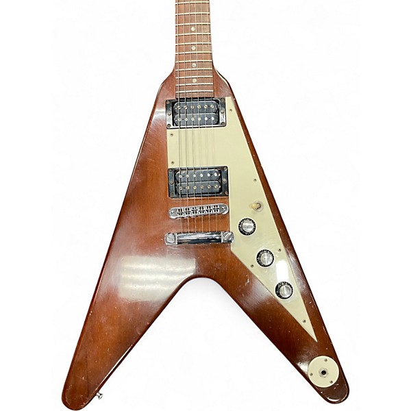Vintage 1999 Gibson Limited Edition 58 Reissue Flying V Natural Solid Body Electric Guitar