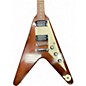 Vintage 1999 Gibson Limited Edition 58 Reissue Flying V Natural Solid Body Electric Guitar