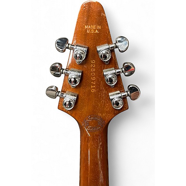 Vintage 1999 Gibson Limited Edition 58 Reissue Flying V Natural Solid Body Electric Guitar