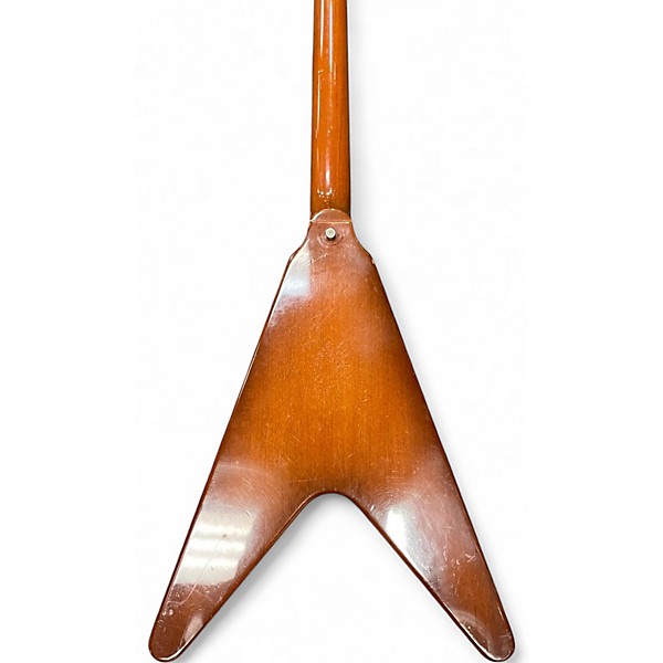 Vintage 1999 Gibson Limited Edition 58 Reissue Flying V Natural Solid Body Electric Guitar