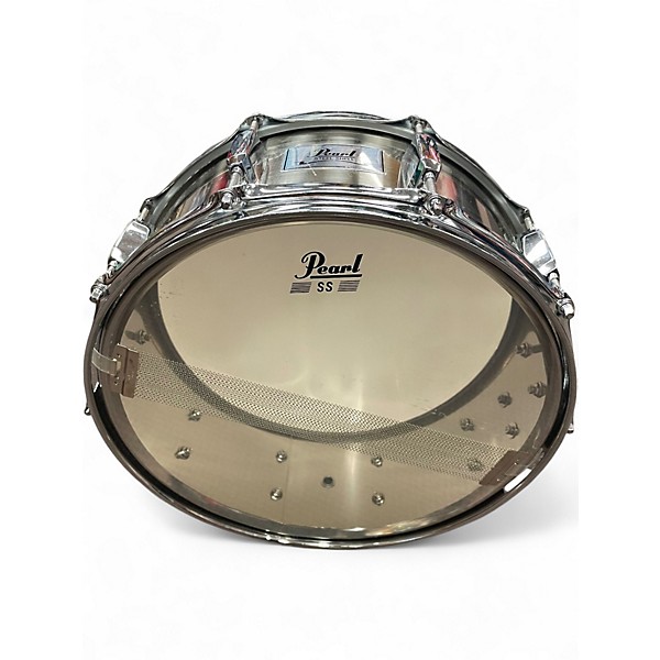 Used Pearl 14in STEEL SHELL Chrome Drum