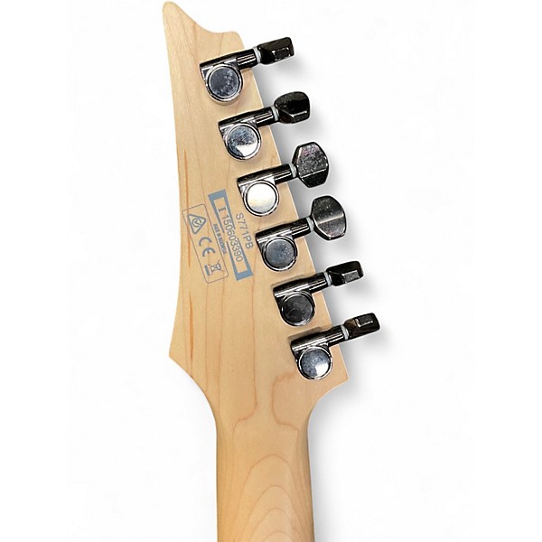 Used Ibanez S771PB1 Black Onyx Solid Body Electric Guitar