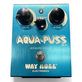 Used Way Huge Electronics WHE701 Aqua Puss Analog Delay Effect Pedal