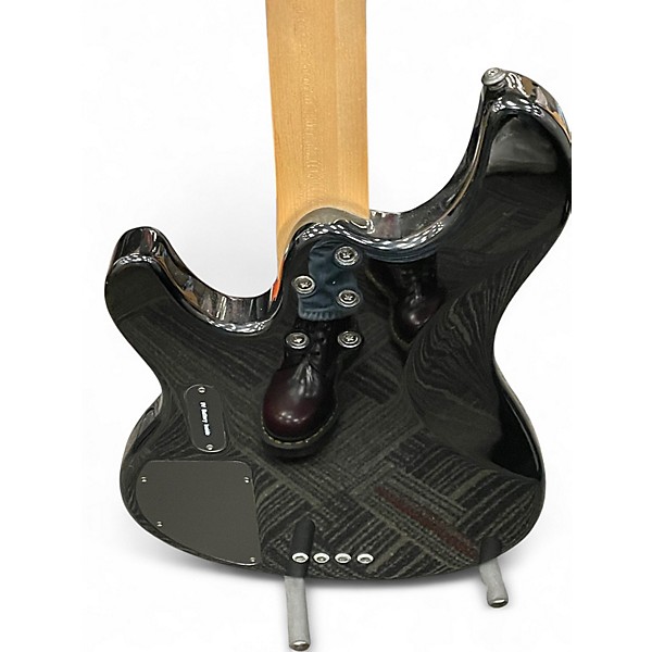 Used Ibanez ATK300 RSP Black AND PEWTER Electric Bass Guitar