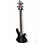 Used Schecter Guitar Research Stiletto Stealth 4 Satin Black Electric Bass Guitar thumbnail