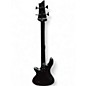 Used Schecter Guitar Research Stiletto Stealth 4 Satin Black Electric Bass Guitar