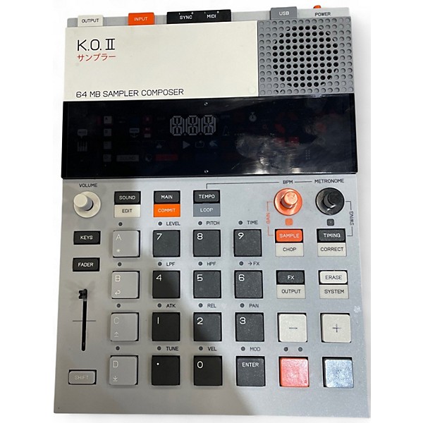 Used teenage engineering K.O. II MIDI Controller