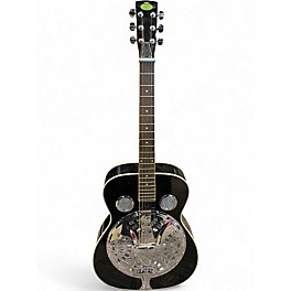 Used Regal DOBRO Black Resonator Guitar