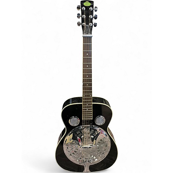 Used Regal DOBRO Black Resonator Guitar