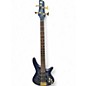 Used Ibanez SR300EDX BLUE FROZEN MATTE Electric Bass Guitar thumbnail