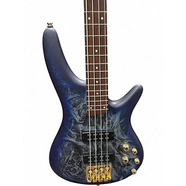 Used Ibanez SR300EDX BLUE FROZEN MATTE Electric Bass Guitar