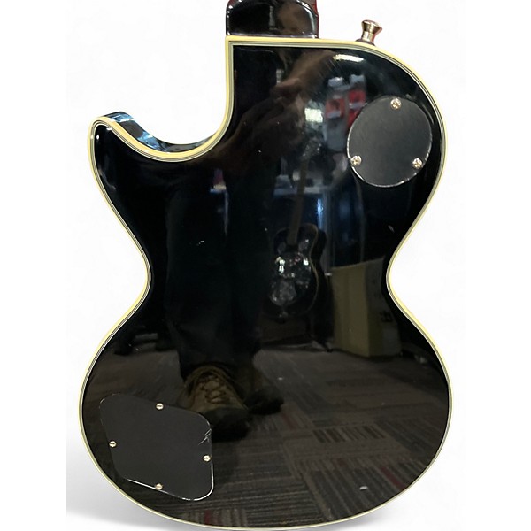 Used Epiphone Les Paul Custom Black Solid Body Electric Guitar