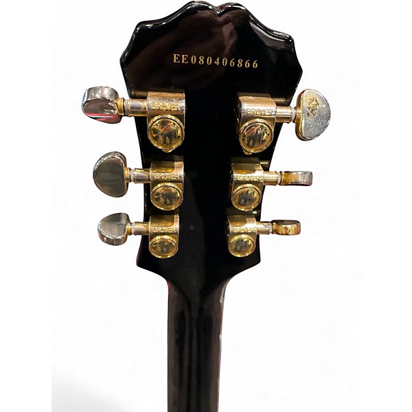 Used Epiphone Les Paul Custom Black Solid Body Electric Guitar