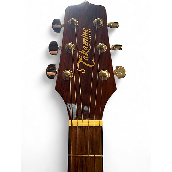 Used Takamine EG523SC Natural Acoustic Electric Guitar