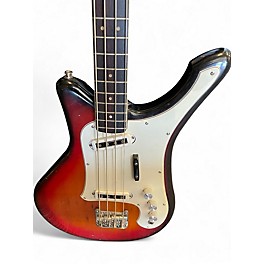 Vintage 1964 Yamaha SB-5A 3 Color Sunburst Electric Bass Guitar