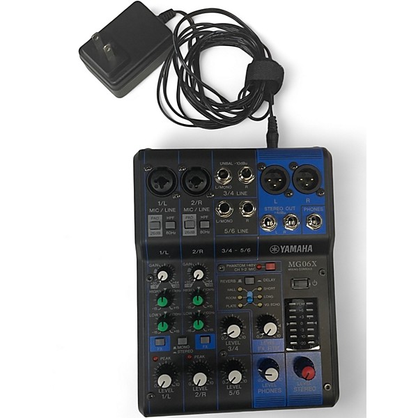 Used Yamaha MG06X Unpowered Mixer