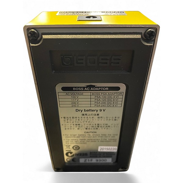 Used BOSS SD1W Super Overdrive Waza Craft Effect Pedal