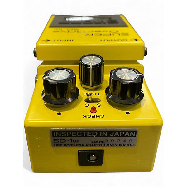 Used BOSS SD1W Super Overdrive Waza Craft Effect Pedal
