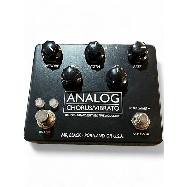 Used Mr. Black analog chorus/vibrato Effect Pedal