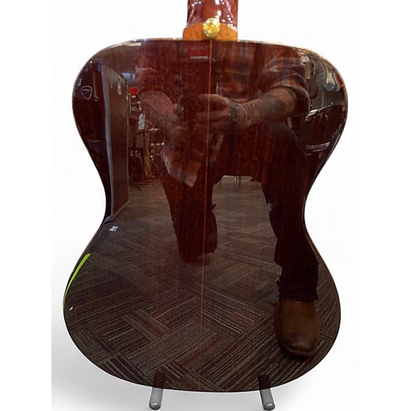 Used EKO WOW A800E CR LTD Natural Acoustic Electric Guitar