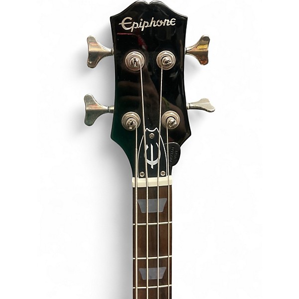 Used Epiphone Embassy Black Electric Bass Guitar