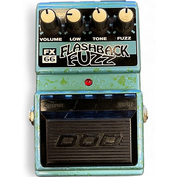 Used DOD FX66 Flashback Fuzz Effect Pedal