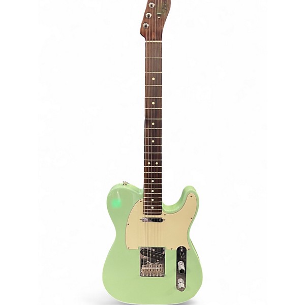 Used Fender American Professional II Telecaster Surf Green Solid Body Electric Guitar
