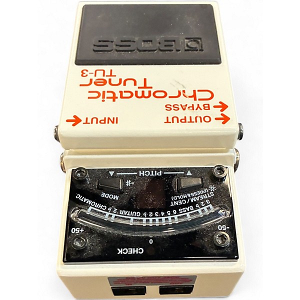 Used BOSS TU3 Chromatic Tuner Pedal