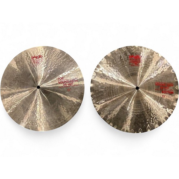 Used Paiste 15in 2002 SOUND EDGE Cymbal