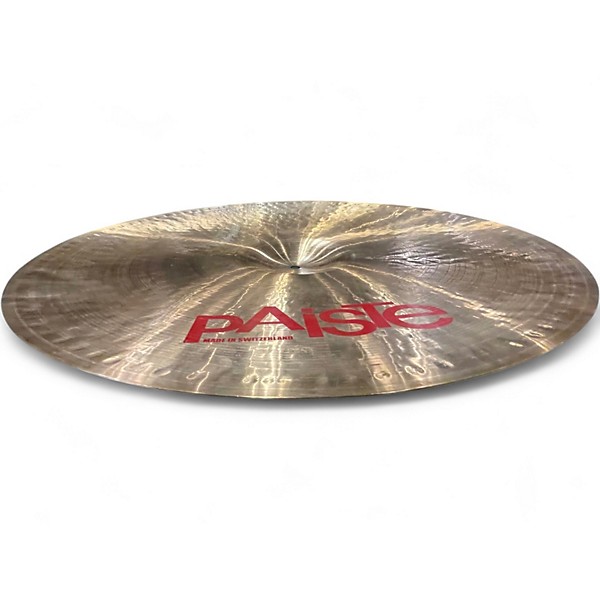 Used Paiste 22in 2002 HEAVEY RIDE Cymbal