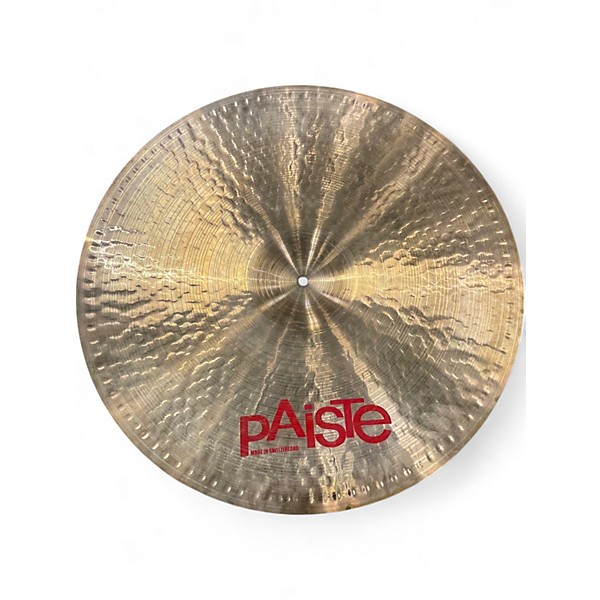 Used Paiste 22in 2002 HEAVEY RIDE Cymbal