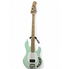 Used Sterling by Music Man Sting Ray Sub Series Seafoam Green Electric Bass Guitar
