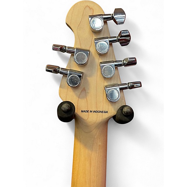 Used Sterling by Music Man Axis Spectrum Blue Solid Body Electric Guitar