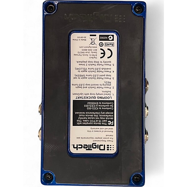 Used DigiTech jam man solo x1 Pedal