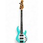 Used Ernie Ball Music Man StingRay 5 Special HH Cruz Teal Electric Bass Guitar thumbnail