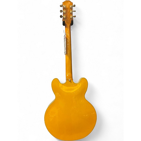 Used Epiphone Sheraton Natural Hollow Body Electric Guitar