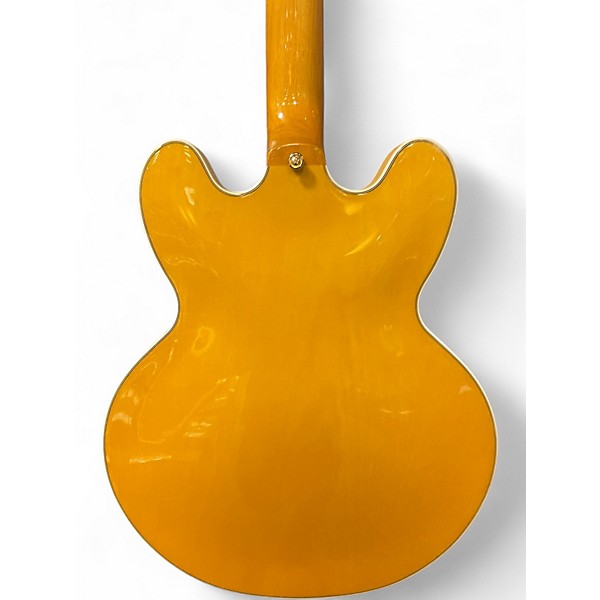 Used Epiphone Sheraton Natural Hollow Body Electric Guitar