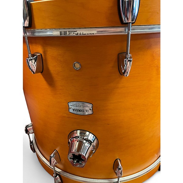 Used Yamaha 4 Piece Tour Custom caramel satin Drum Kit