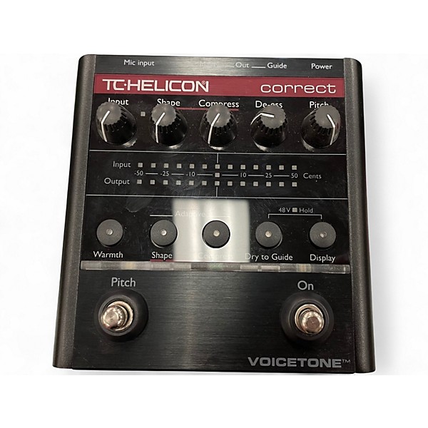Used TC Helicon VoiceTone Correct Vocal Processor