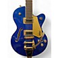 Used Gretsch Guitars G5655TG Blue Hollow Body Electric Guitar thumbnail