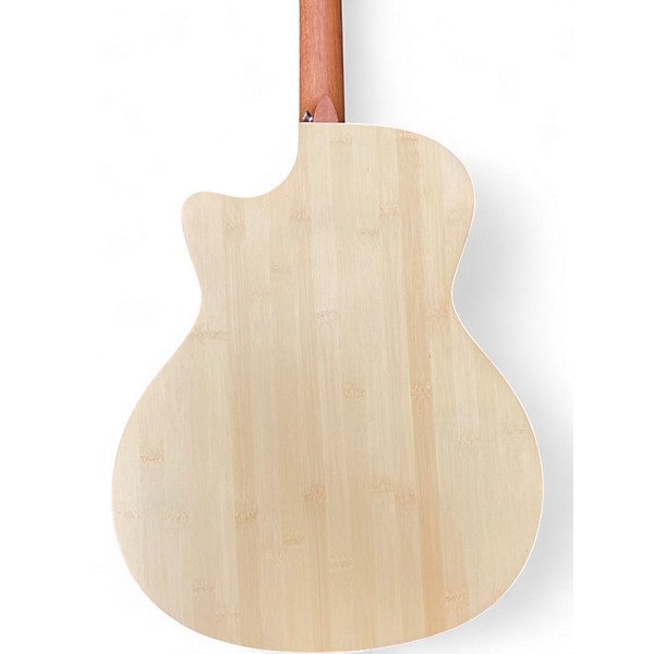 Used Luna Woodland Bamboo Natural Acoustic Guitar