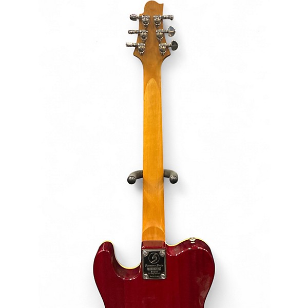 Used Greg Bennett Design by Samick Signature Series T Style HLL Cherry Solid Body Electric Guitar