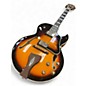 Used Ibanez LGB30 George Benson Signature Vintage Yellow Sunburst Hollow Body Electric Guitar