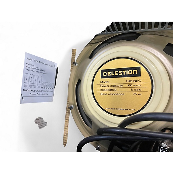 Used Fender 1965 twin reverb neo Tube Guitar Combo Amp