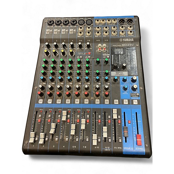 Used Yamaha MG12XU Unpowered Mixer